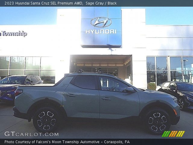 2023 Hyundai Santa Cruz SEL Premium AWD in Sage Gray