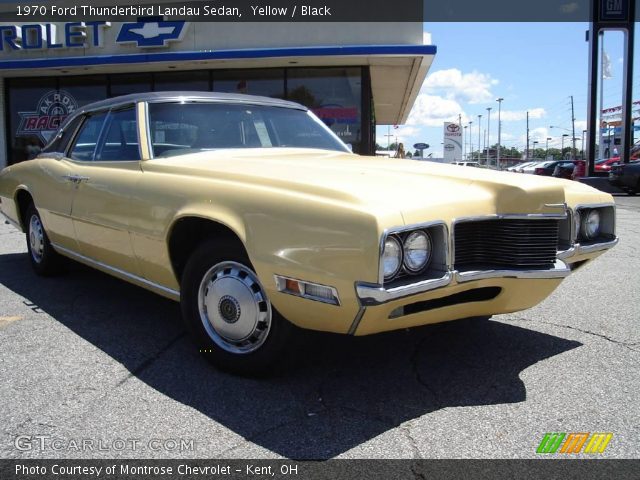 1970 Ford Thunderbird Landau Sedan in Yellow