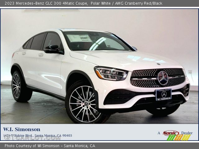 2023 Mercedes-Benz GLC 300 4Matic Coupe in Polar White