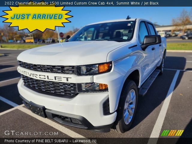 2022 Chevrolet Silverado 1500 Limited Custom Crew Cab 4x4 in Summit White