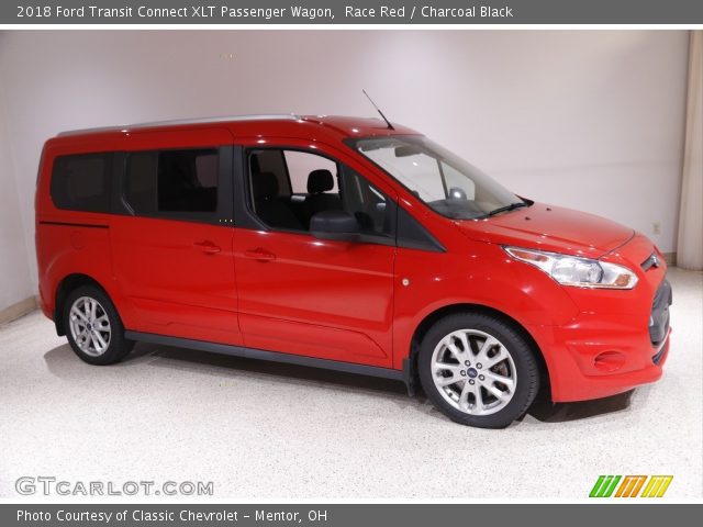 2018 Ford Transit Connect XLT Passenger Wagon in Race Red