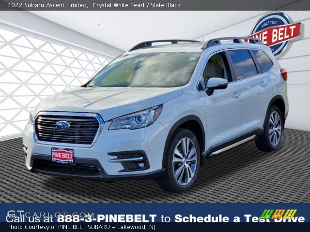 2022 Subaru Ascent Limited in Crystal White Pearl