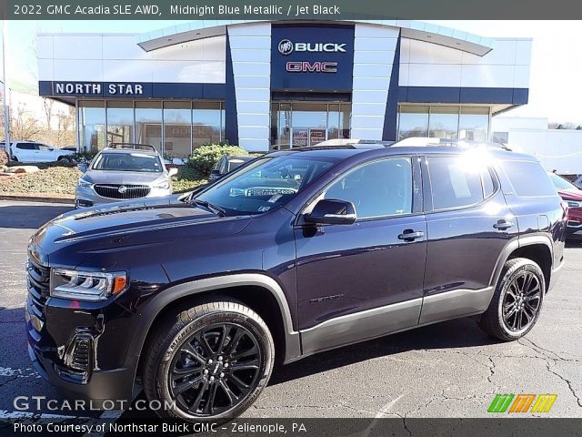 2022 GMC Acadia SLE AWD in Midnight Blue Metallic