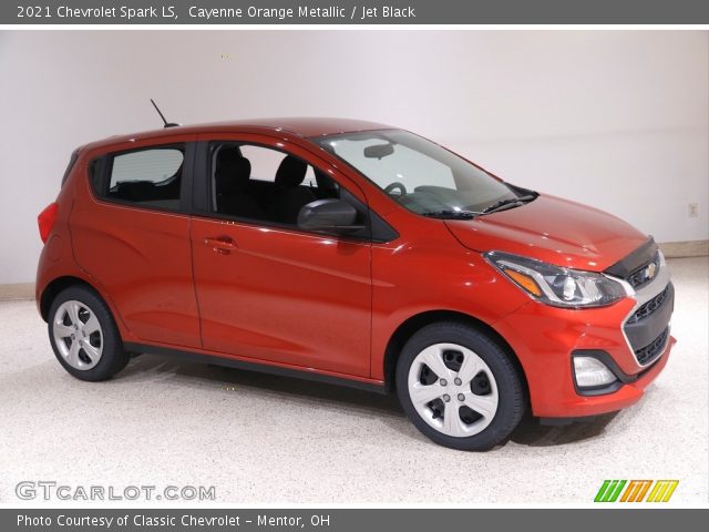 2021 Chevrolet Spark LS in Cayenne Orange Metallic