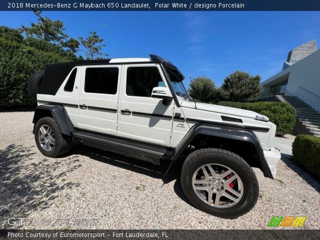 2018 Mercedes-Benz G Maybach 650 Landaulet in Polar White