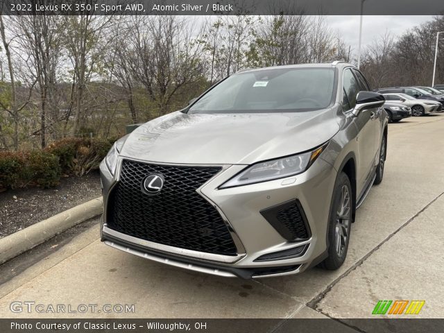 2022 Lexus RX 350 F Sport AWD in Atomic Silver