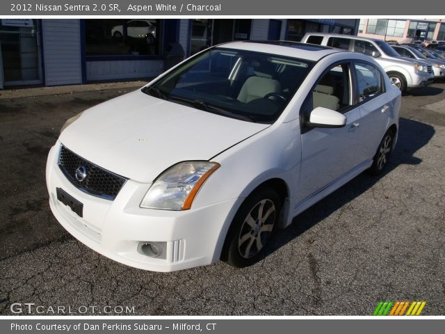 2012 Nissan Sentra 2.0 SR in Aspen White
