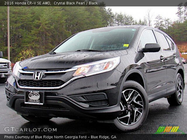 2016 Honda CR-V SE AWD in Crystal Black Pearl