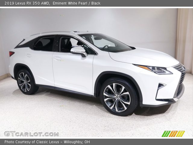 2019 Lexus RX 350 AWD in Eminent White Pearl