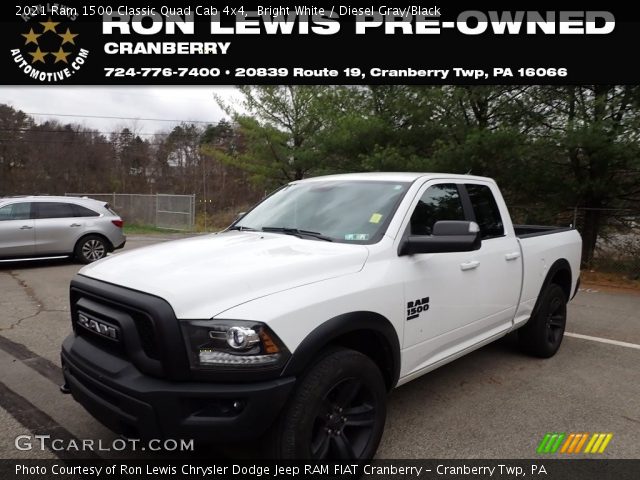 2021 Ram 1500 Classic Quad Cab 4x4 in Bright White