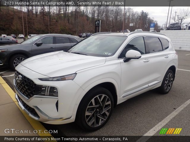 2023 Hyundai Santa Fe Calligraphy AWD in Serenity White Pearl