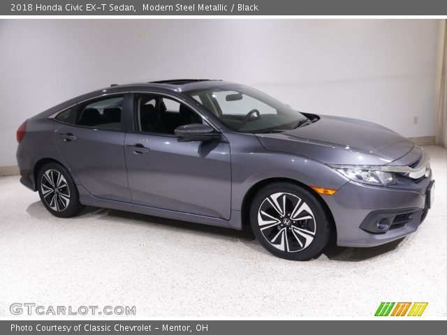 2018 Honda Civic EX-T Sedan in Modern Steel Metallic