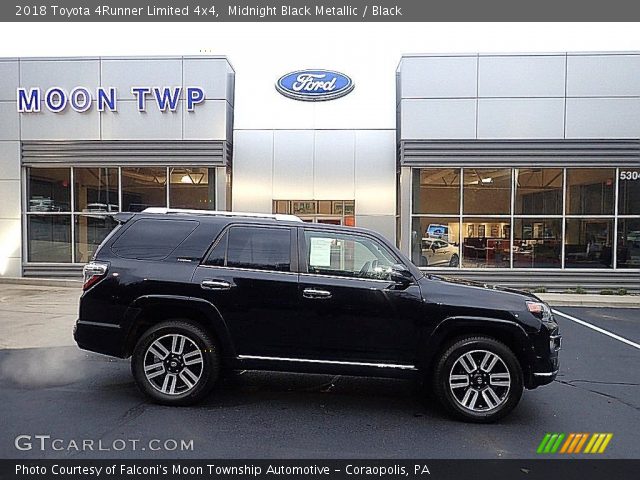 2018 Toyota 4Runner Limited 4x4 in Midnight Black Metallic