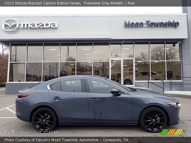 2022 Mazda Mazda3 Carbon Edition Sedan in Polymetal Gray Metallic