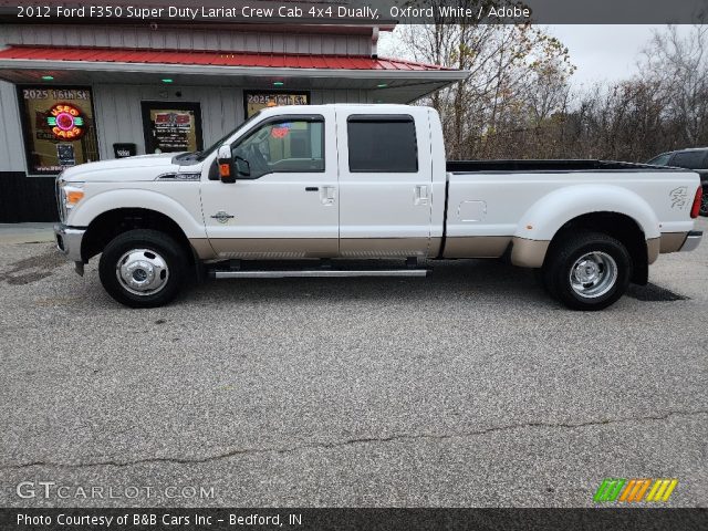 2012 Ford F350 Super Duty Lariat Crew Cab 4x4 Dually in Oxford White