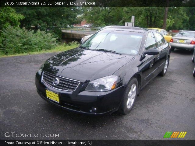 2005 Nissan Altima 2.5 SL in Super Black