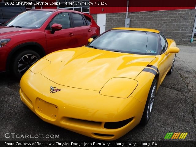 2002 Chevrolet Corvette Coupe in Millenium Yellow