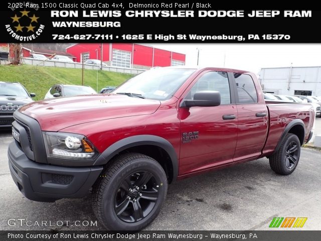 2022 Ram 1500 Classic Quad Cab 4x4 in Delmonico Red Pearl