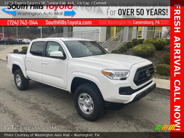 2023 Toyota Tacoma SR Double Cab 4x4 in Ice Cap