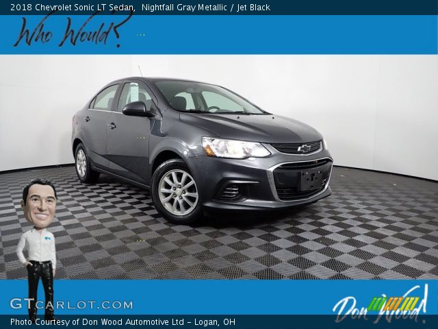 2018 Chevrolet Sonic LT Sedan in Nightfall Gray Metallic