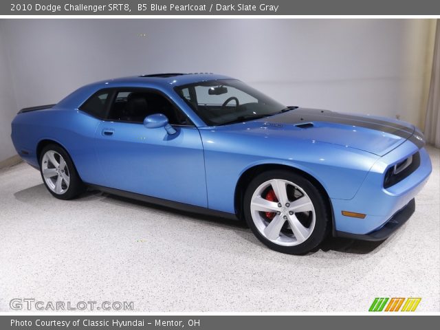 2010 Dodge Challenger SRT8 in B5 Blue Pearlcoat