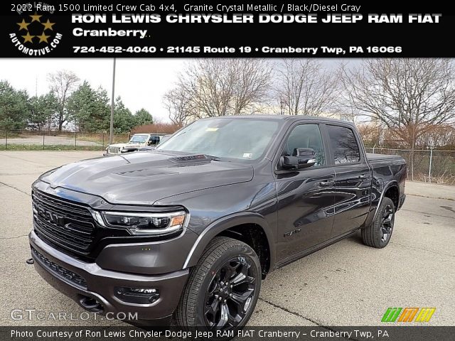 2022 Ram 1500 Limited Crew Cab 4x4 in Granite Crystal Metallic