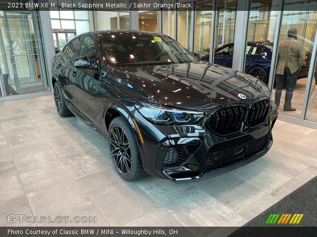 2023 BMW X6 M  in Black Sapphire Metallic