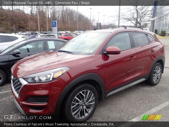 2020 Hyundai Tucson SEL AWD in Gemstone Red