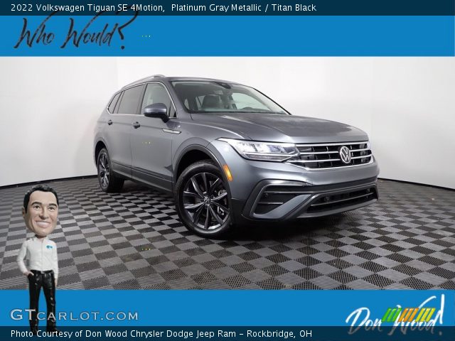 2022 Volkswagen Tiguan SE 4Motion in Platinum Gray Metallic