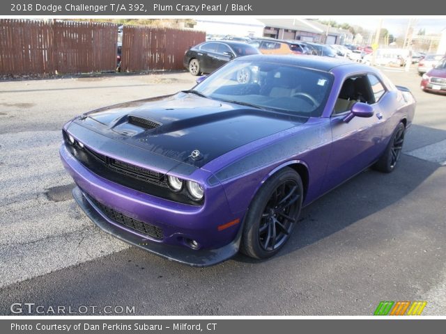 2018 Dodge Challenger T/A 392 in Plum Crazy Pearl