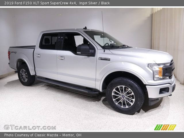 2019 Ford F150 XLT Sport SuperCrew 4x4 in Ingot Silver