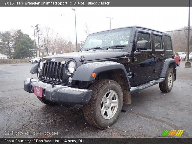 2015 Jeep Wrangler Unlimited Sport RHD 4x4 in Black