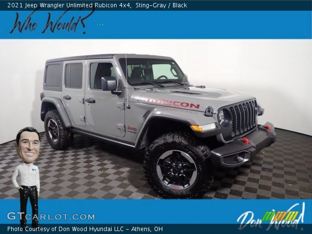 2021 Jeep Wrangler Unlimited Rubicon 4x4 in Sting-Gray