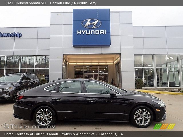2023 Hyundai Sonata SEL in Carbon Blue
