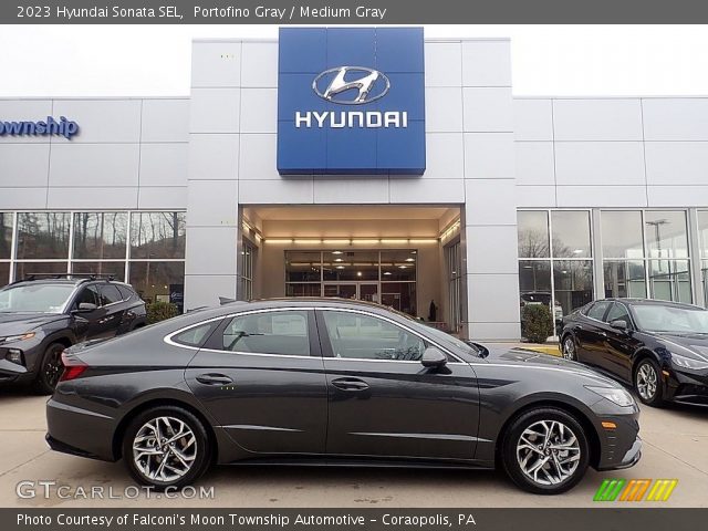 2023 Hyundai Sonata SEL in Portofino Gray