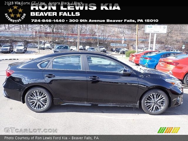 2023 Kia Forte GT-Line in Aurora Black