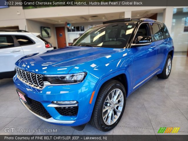 2022 Jeep Grand Cherokee Summit 4XE Hybrid in Hydro Blue Pearl