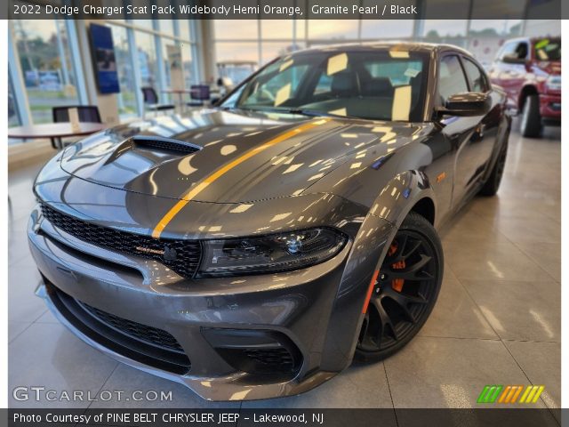 2022 Dodge Charger Scat Pack Widebody Hemi Orange in Granite Pearl