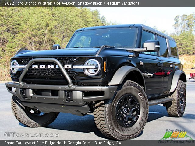 2022 Ford Bronco Wildtrak 4x4 4-Door in Shadow Black