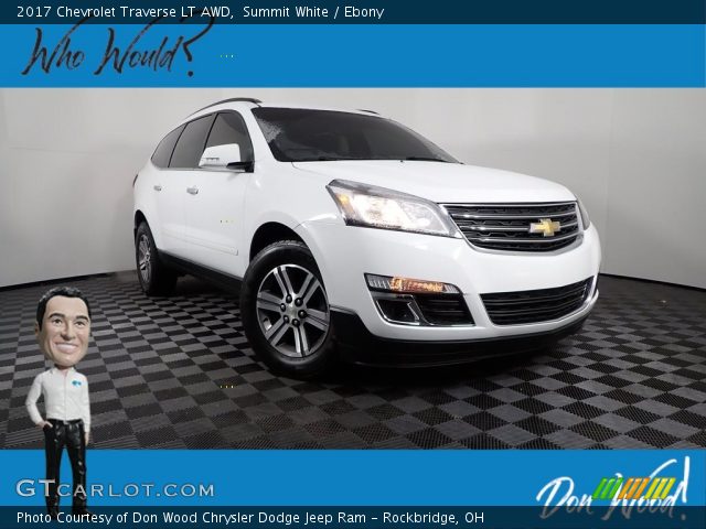 2017 Chevrolet Traverse LT AWD in Summit White