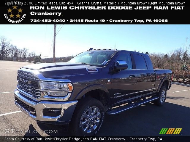 2022 Ram 2500 Limited Mega Cab 4x4 in Granite Crystal Metallic