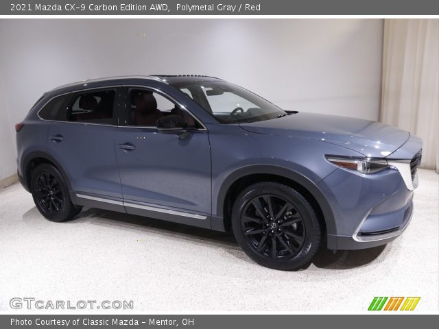 2021 Mazda CX-9 Carbon Edition AWD in Polymetal Gray