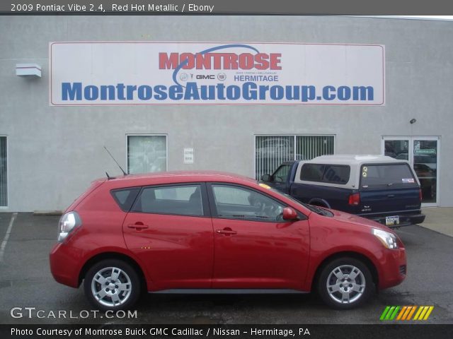 2009 Pontiac Vibe 2.4 in Red Hot Metallic