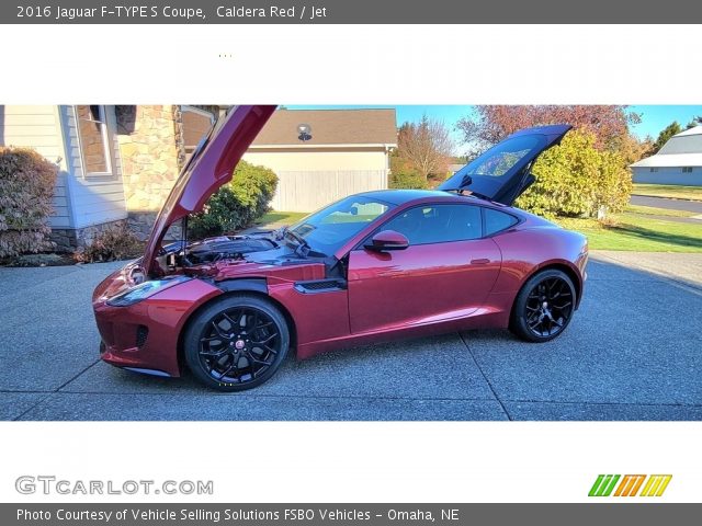 2016 Jaguar F-TYPE S Coupe in Caldera Red