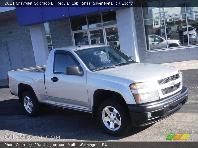 2011 Chevrolet Colorado LT Regular Cab in Sheer Silver Metallic