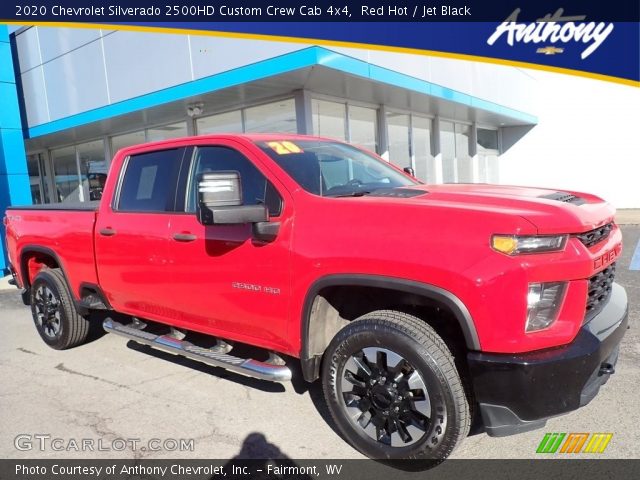 2020 Chevrolet Silverado 2500HD Custom Crew Cab 4x4 in Red Hot