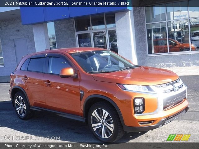 2021 Mitsubishi Outlander Sport SE in Sunshine Orange Metallic