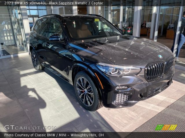 2023 BMW X5 xDrive40i in Black Sapphire Metallic