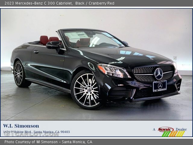 2023 Mercedes-Benz C 300 Cabriolet in Black