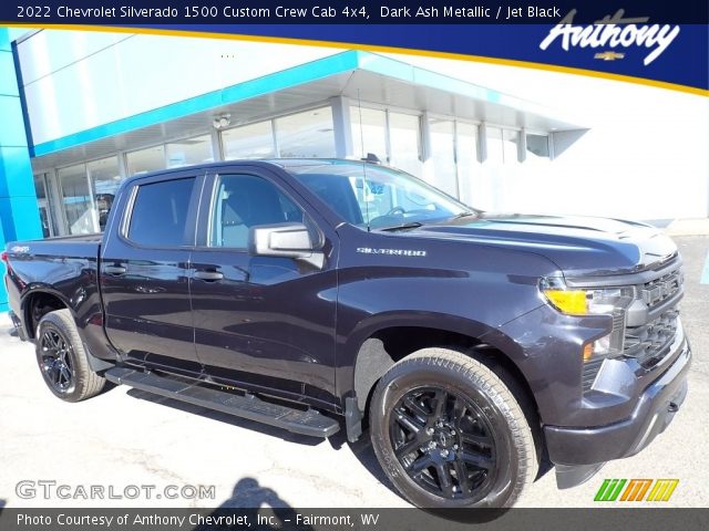 2022 Chevrolet Silverado 1500 Custom Crew Cab 4x4 in Dark Ash Metallic